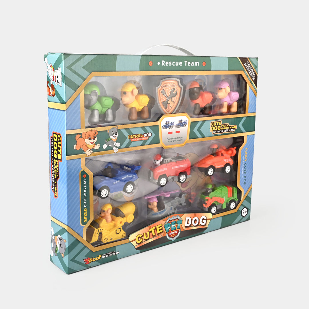 Rescue Dogs Vehicle Playset