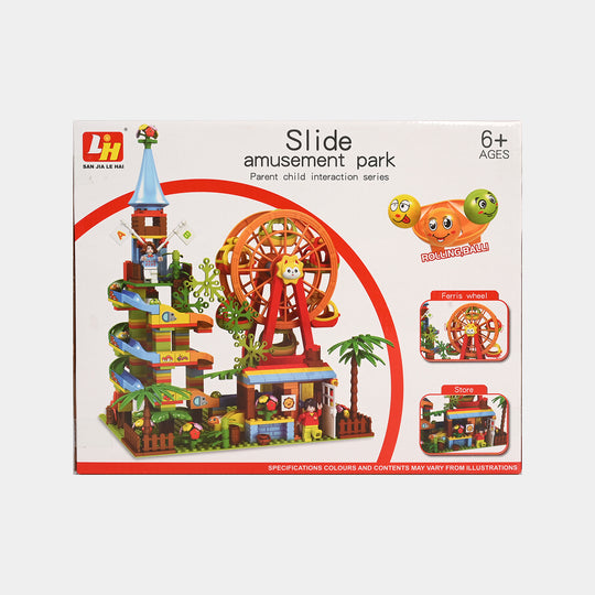 Slide Amusement Park Building Block Set