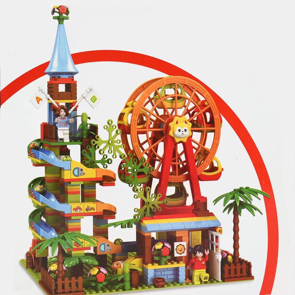 Slide Amusement Park Building Block Set