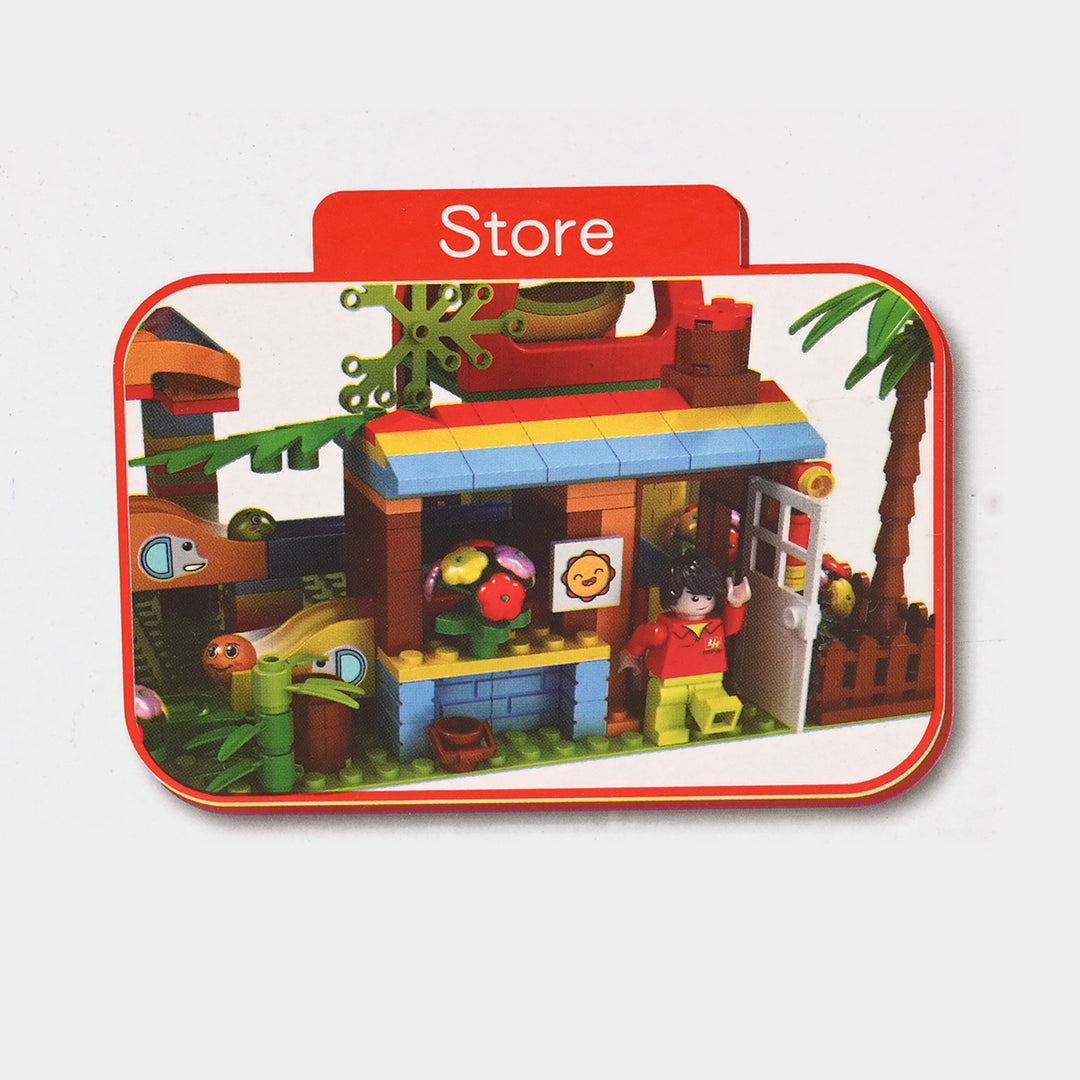 Slide Amusement Park Building Block Set
