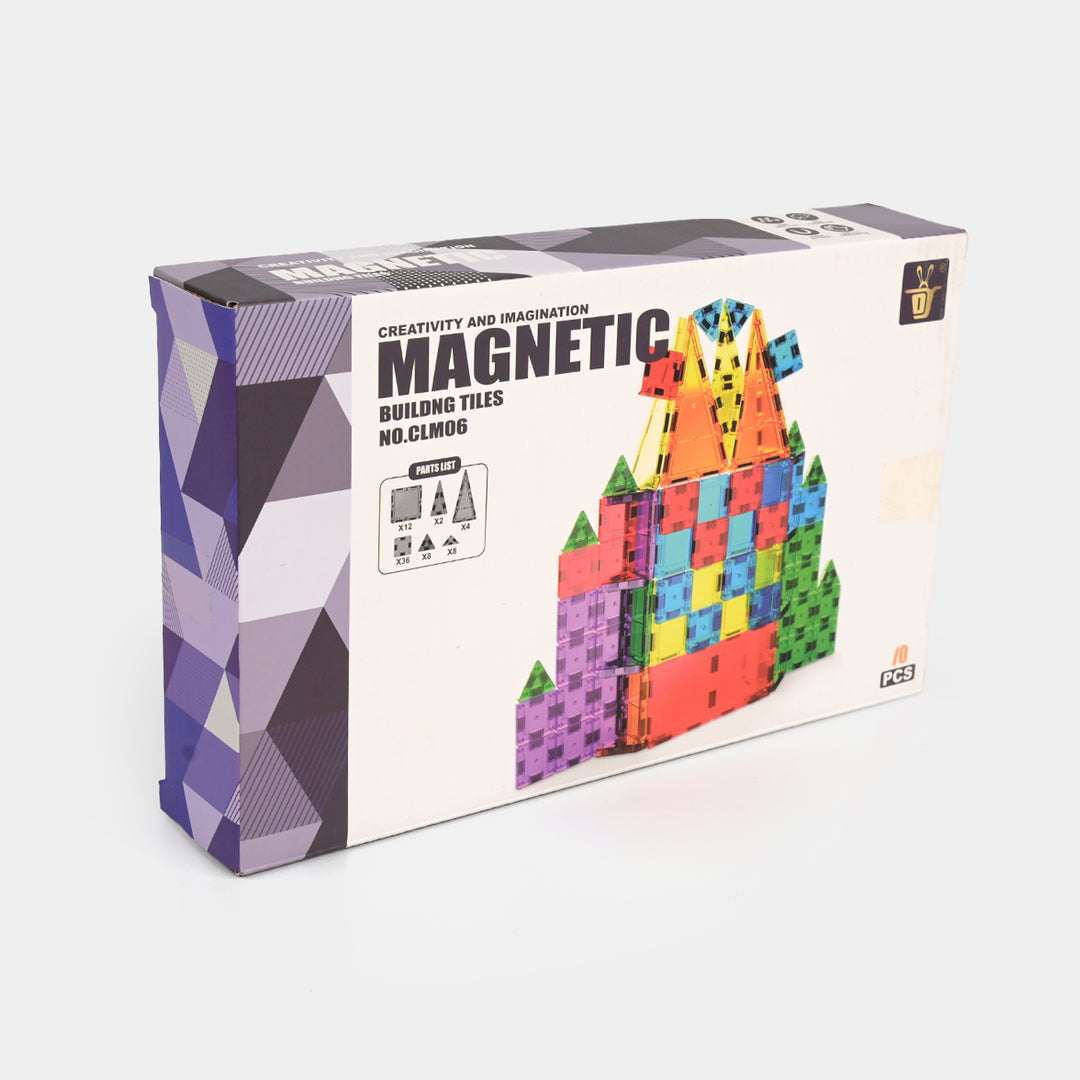 STEM Magnetic Building Tiles Set | 70PCs