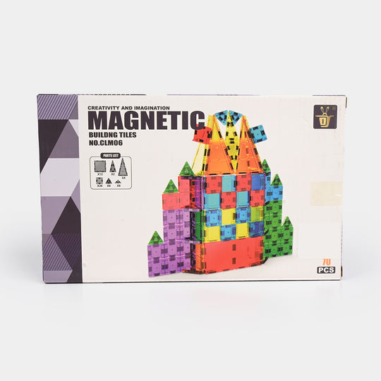STEM Magnetic Building Tiles Set | 70PCs