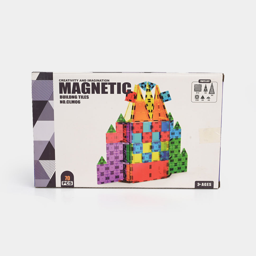 STEM Magnetic Building Tiles Set | 70PCs