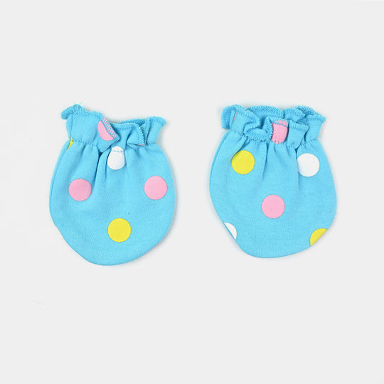 Infant Cotton Interlock Mitten POLKA DOTS