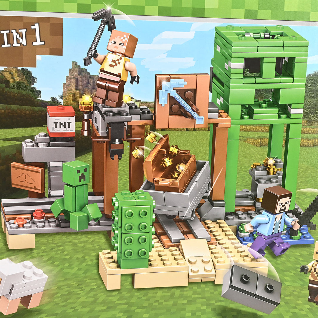 2-in-1 Adventure Building Block Set