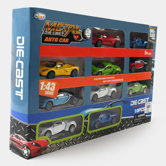 Car Set Toy For kids - 10Pcs