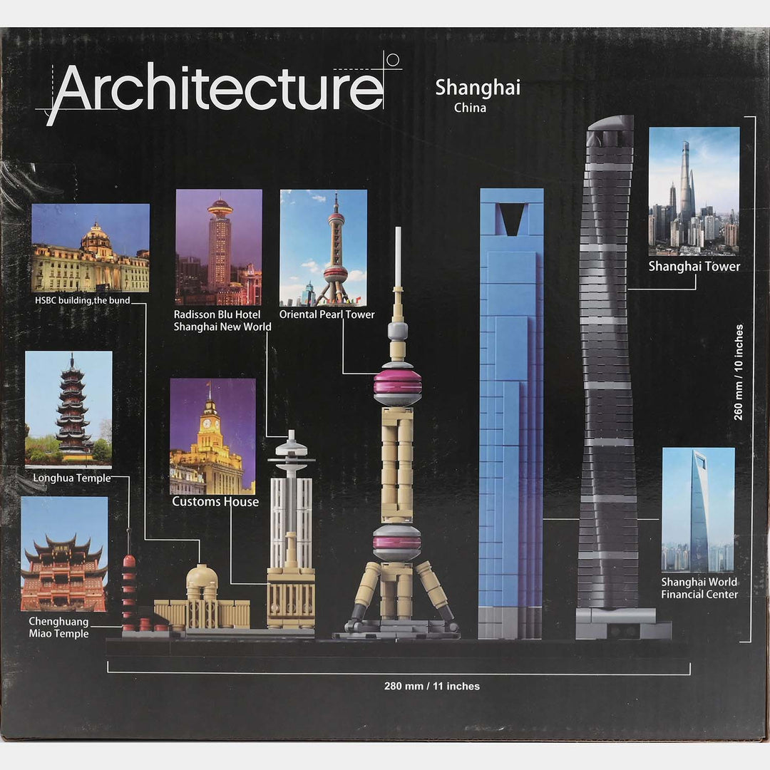 Architecture Building Block Set | 669PCs