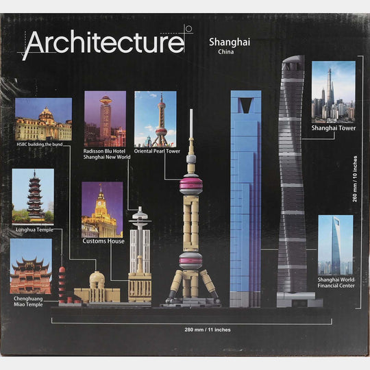 Architecture Building Block Set | 669PCs