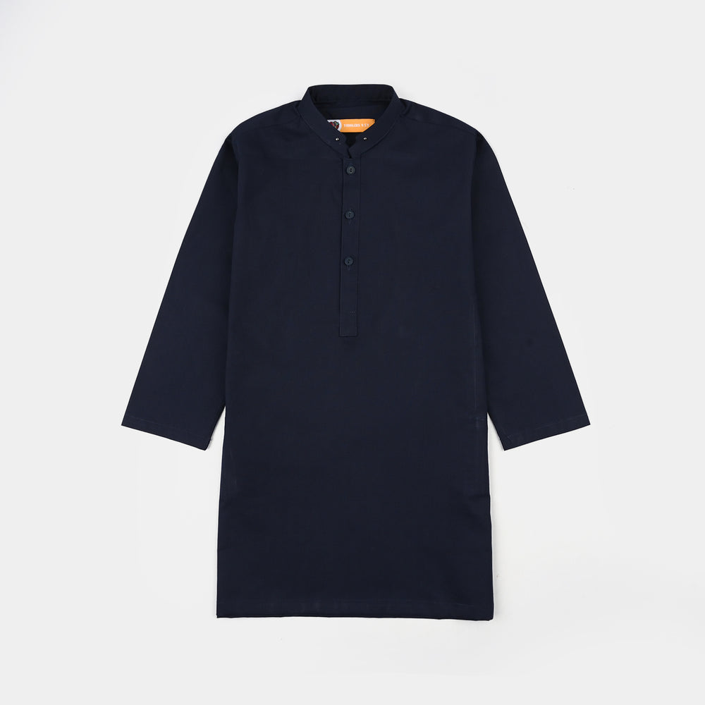 Boys Poly Viscose 2Piece Suit (Blended Blue)
