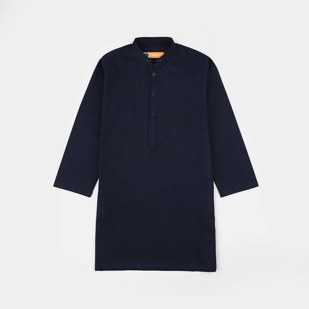 Boys Poly Viscose 2Piece Suit (Blended Blue)