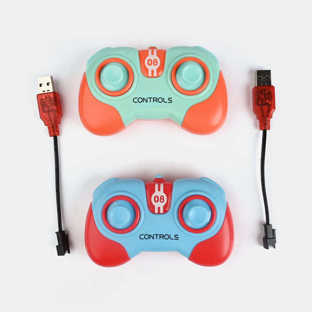 Remote Control Battle Bumper Cars + 2 Player Remote Control Set