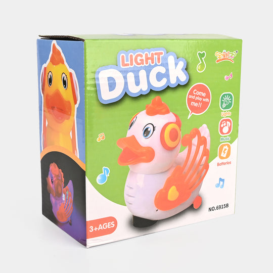 Duck Interactive Musical Toy with Lights