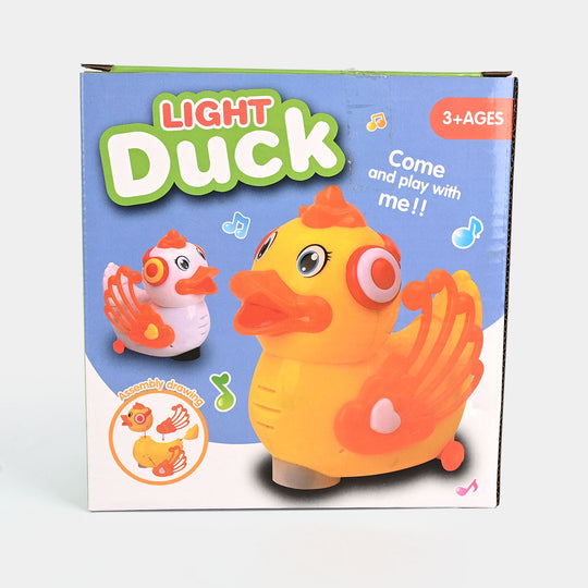 Duck Interactive Musical Toy with Lights