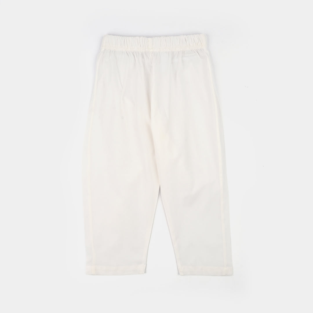 Boys Poly Viscose 2Piece Suit (Bright White)