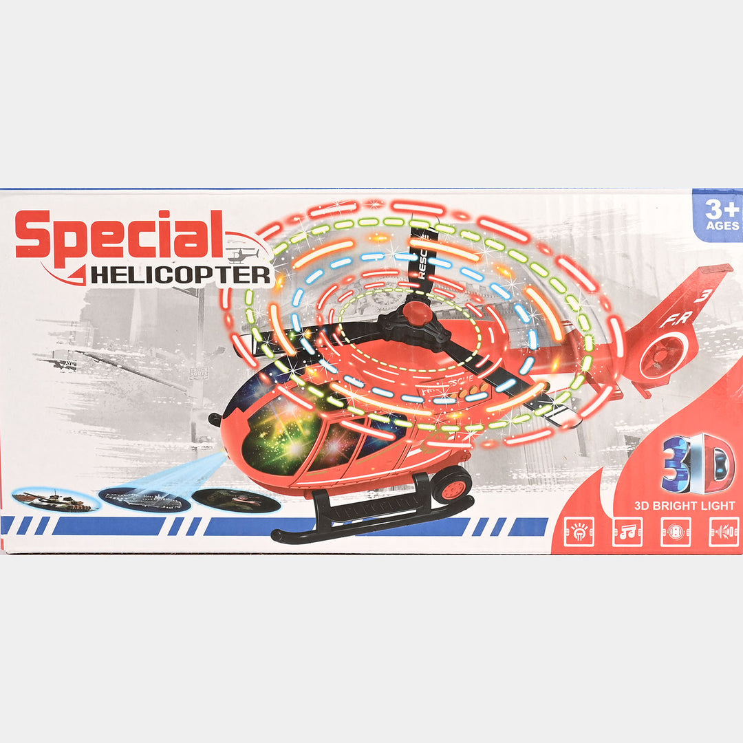 Universal Helicopter With Light & Sound