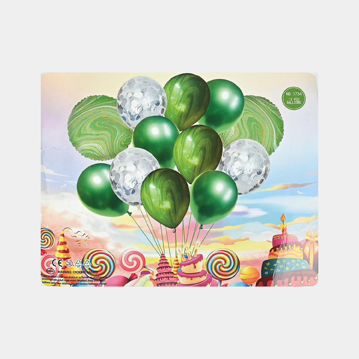 FOIL MIX BALLOON BIRTHDAY PARTY DECORATION