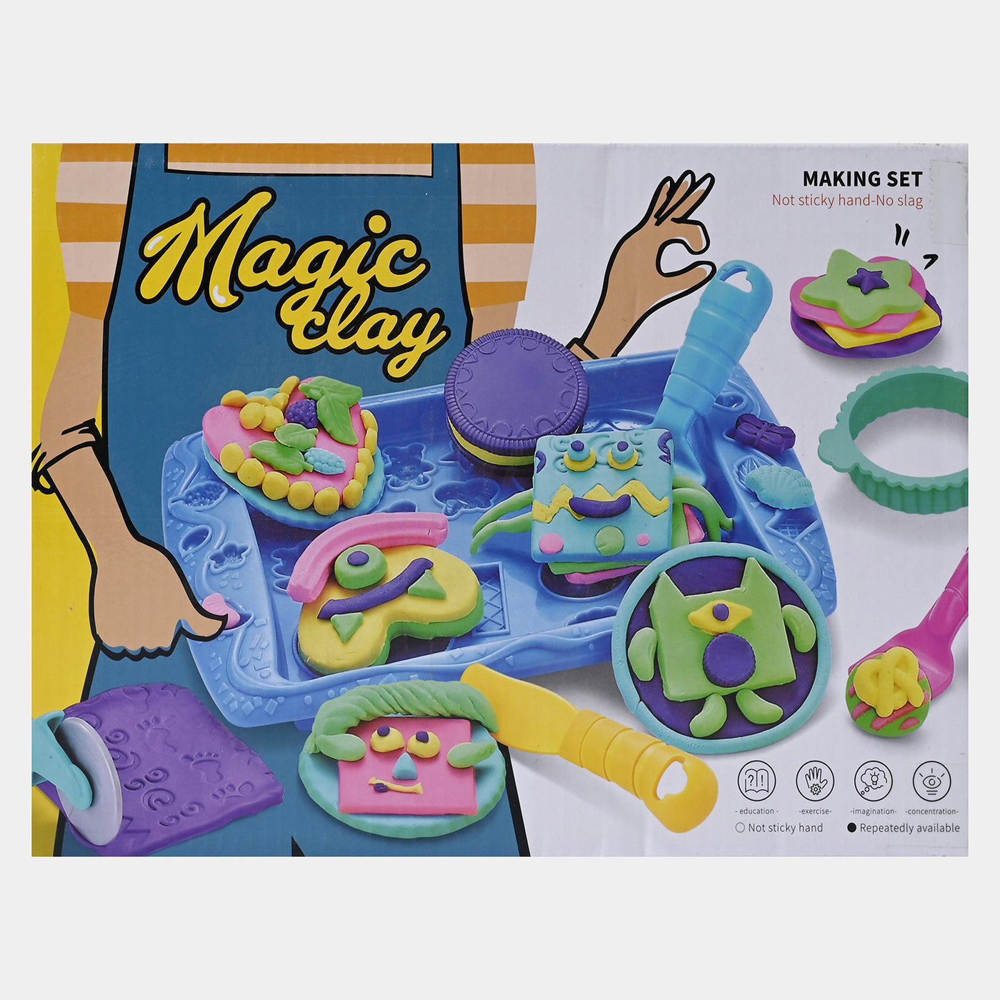 Color Dough Magic Clay Set