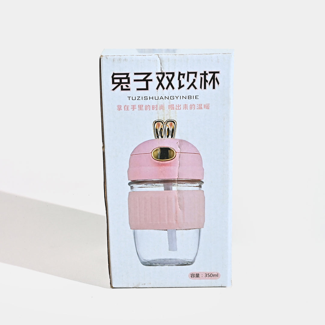 GLASS SIPPER 350ML| 1547-PINK