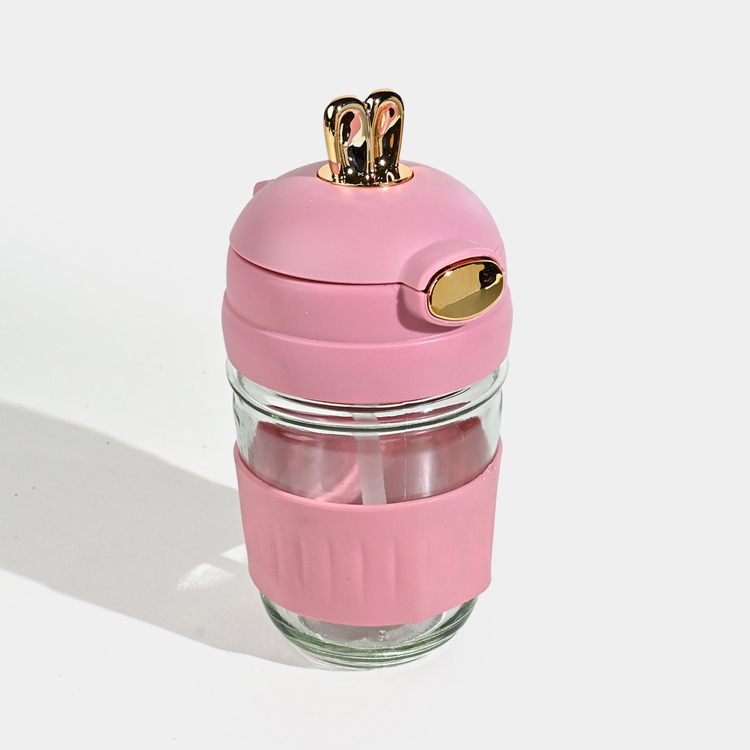 GLASS SIPPER 350ML| 1547-PINK