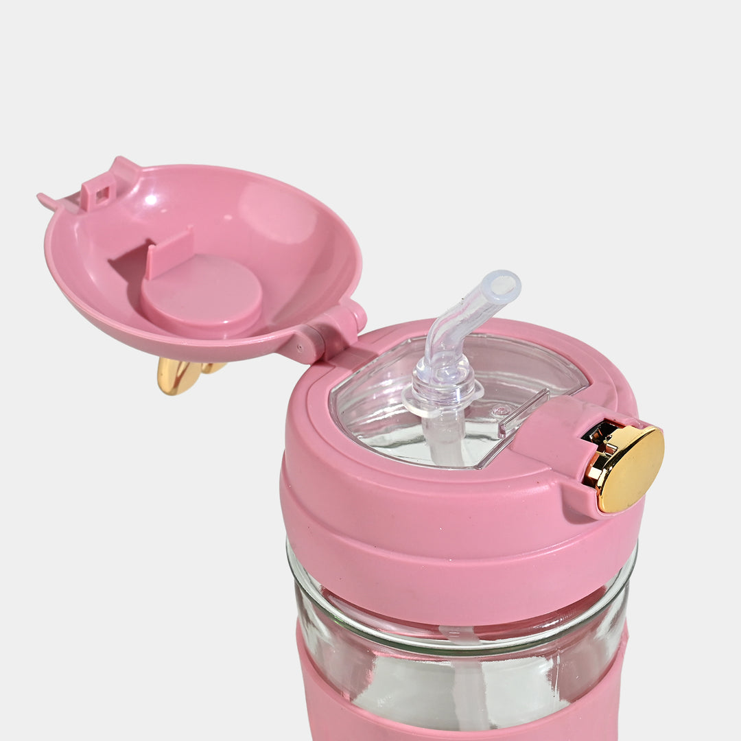 GLASS SIPPER 350ML| 1547-PINK