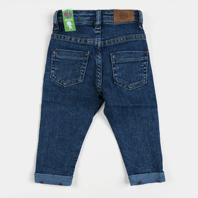 Infant Boys Denim Pant Stars-Random Blue