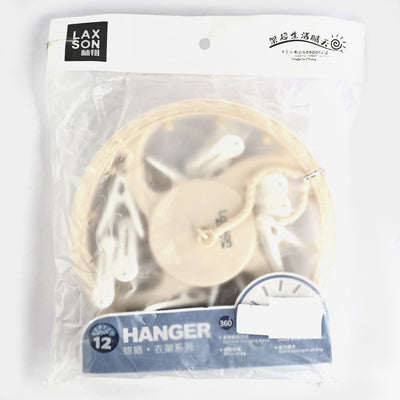 Baby Cloth Hanger 12PCs | Off White