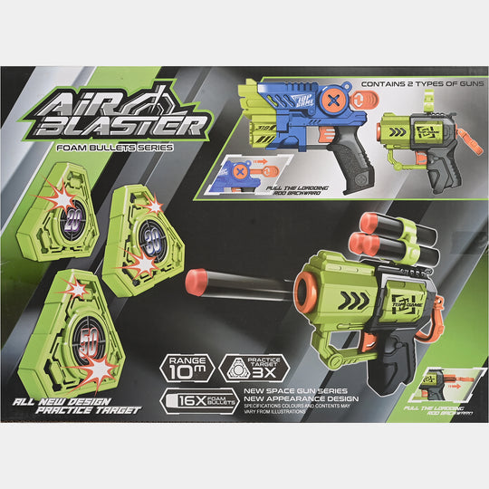 Air Blaster Foam Blaster Toy Set for Kids