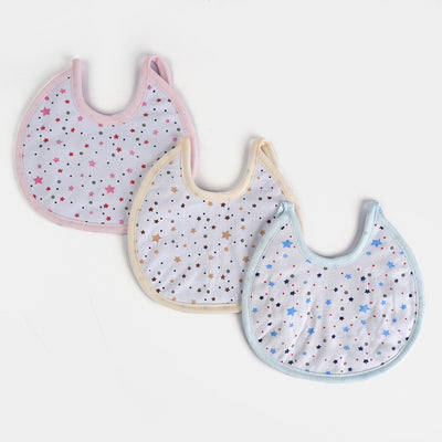 Baby Bib/Apron Pack Of 3 Medium | 3-6M