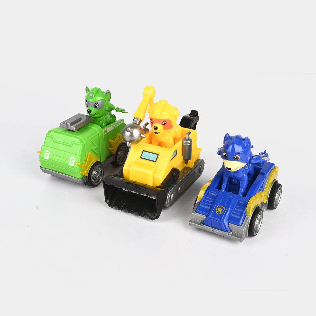 Rescue Team Toy Vehicles Set