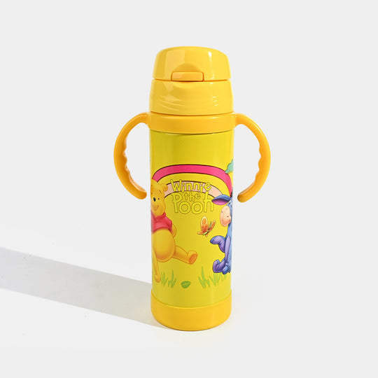 WATER BOTTLE STAINLESS STEEL | 1546-YELOW