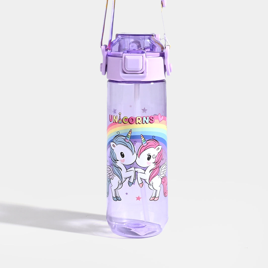 Character Plastic Water Bottle For Kids