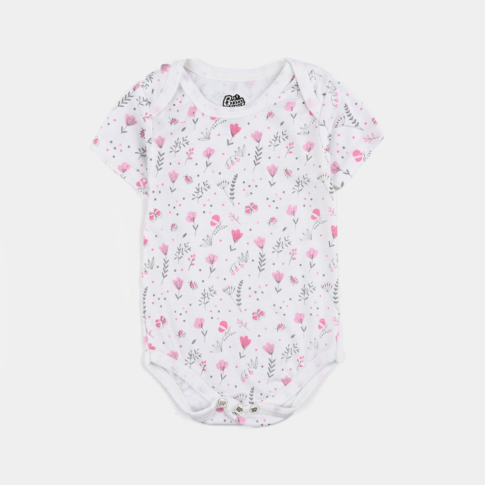 Pack OF 3 Infant Unisex Short Sleeves Romper/Bodysuit Set