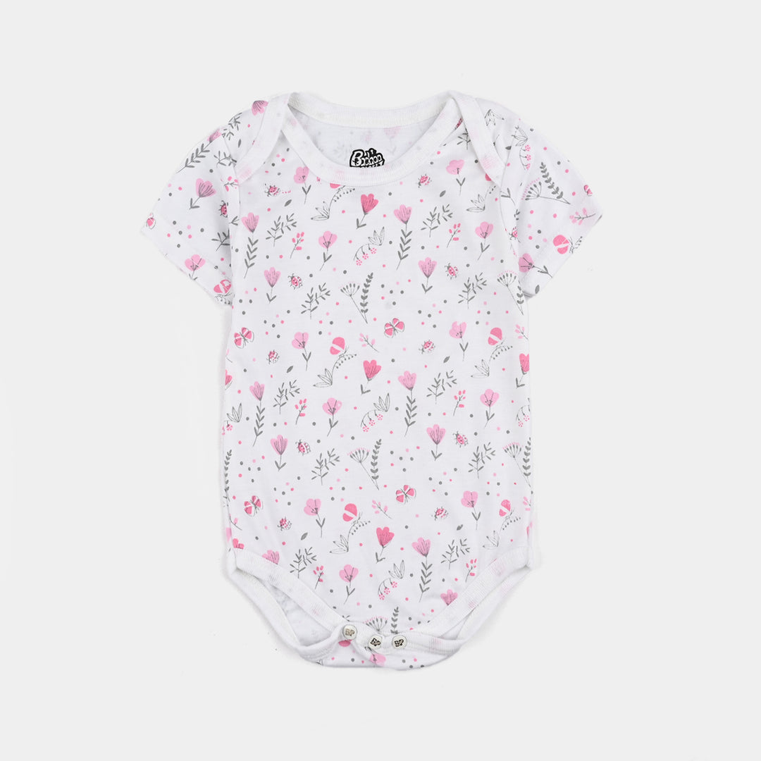 Pack OF 3 Infant Unisex Short Sleeves Romper/Bodysuit Set