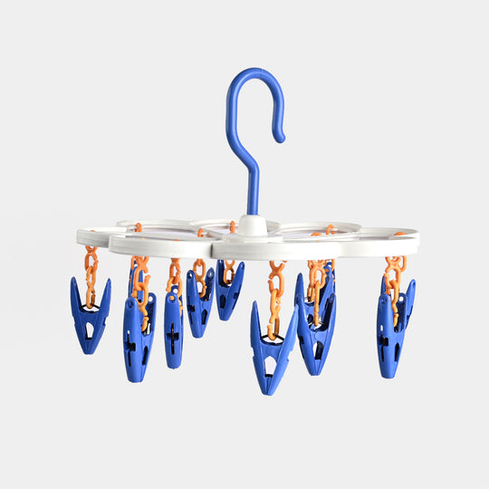 Baby Cloth Hanger 12PCs | Blue