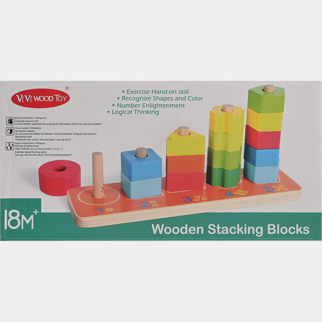 Wooden Stacking Educational Toy