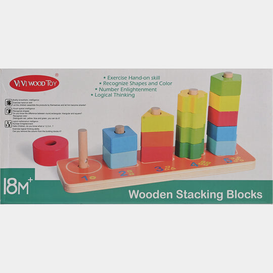 Wooden Stacking Educational Toy
