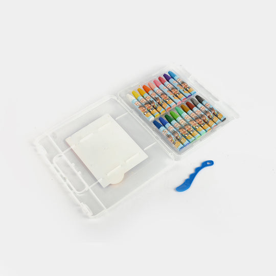 Deli Oil Pastel 18 Colors for Kids