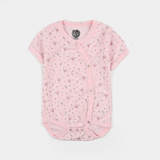 Pack Of 3 Infant Unisex Cotton Cut Design Romper Set