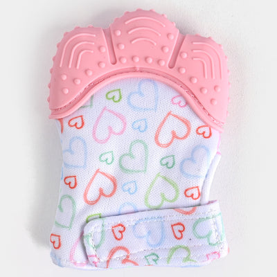 Baby Glove Teether | Pink