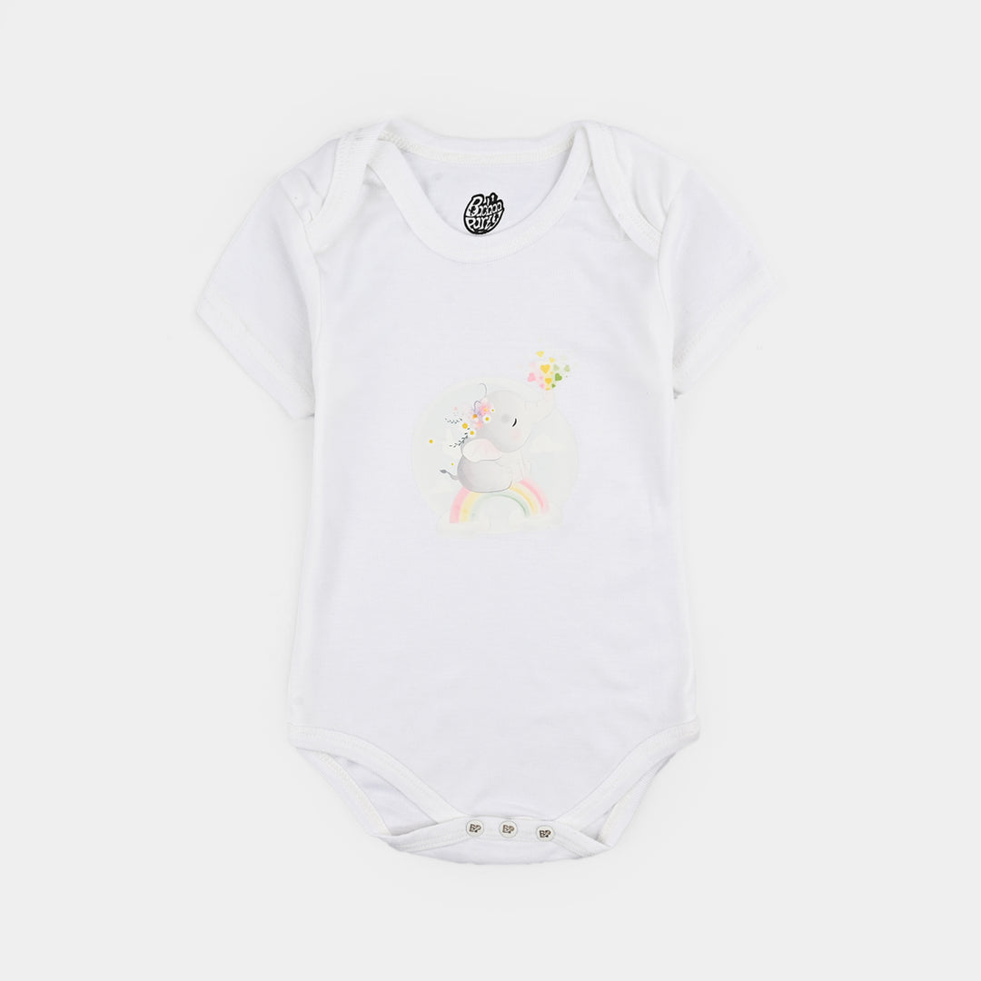 Pack OF 3 Infant Unisex Short Sleeves Romper/Bodysuit Set