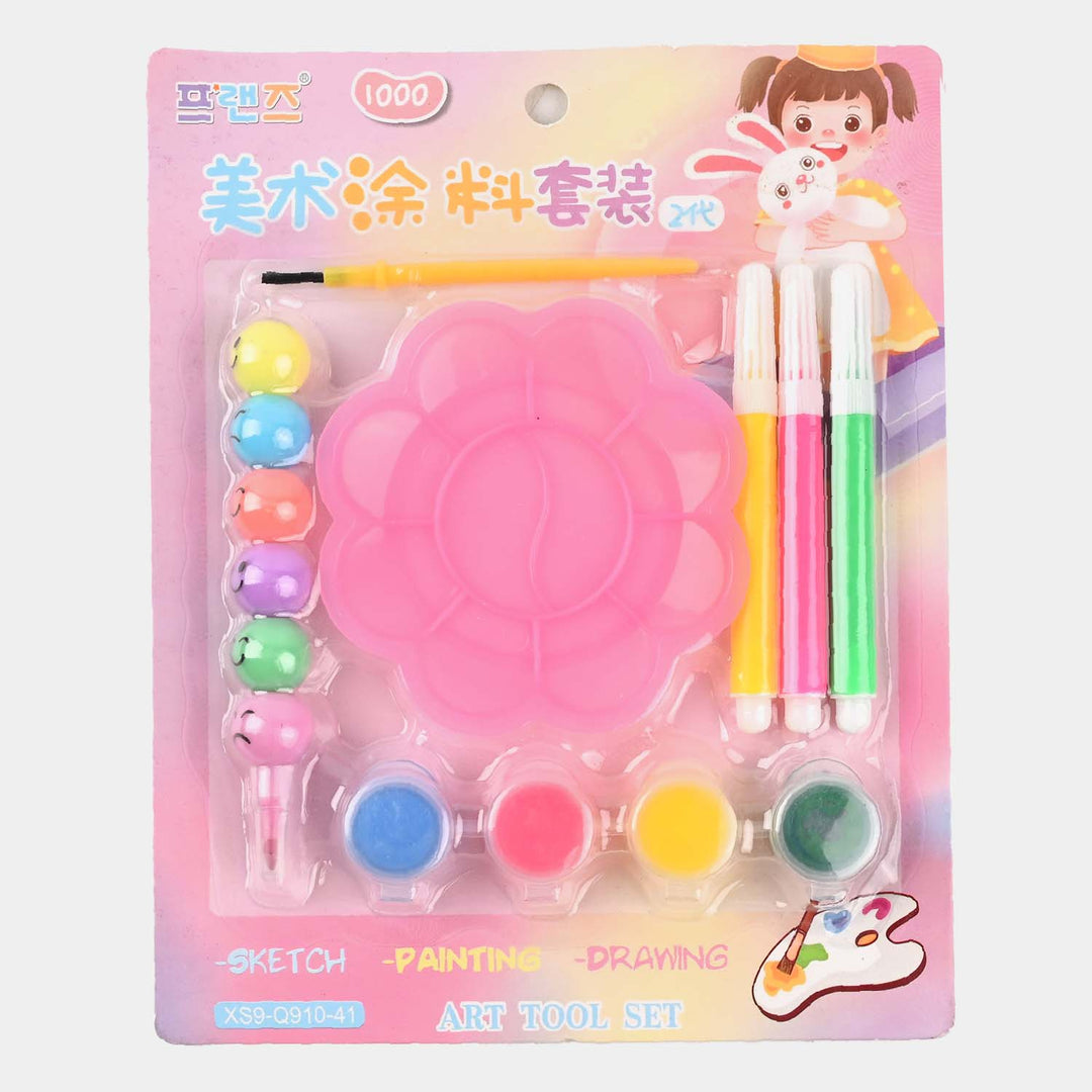Water Color + Marker For Kids