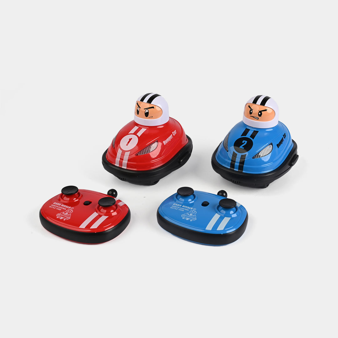 Remote Control Bumper Dodging Collision Cars - 2 Players Battle Game