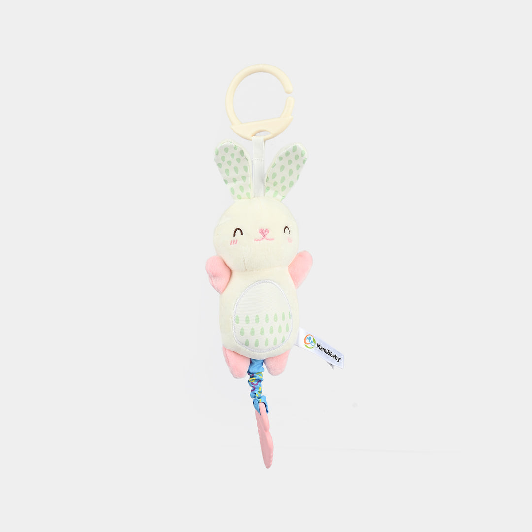 Hanging Plush Pull Musical Toy for Babies