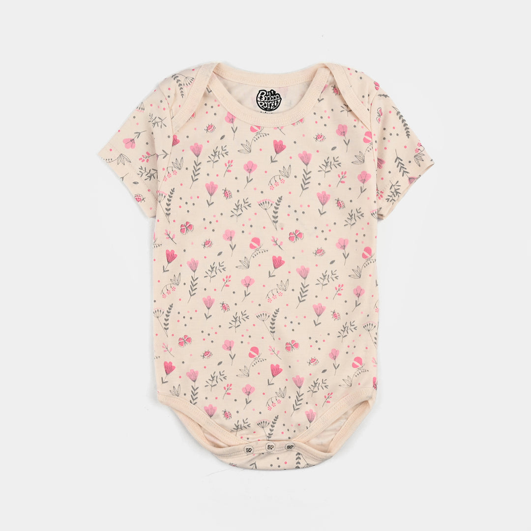 Pack OF 3 Infant Unisex Short Sleeves Romper/Bodysuit Set