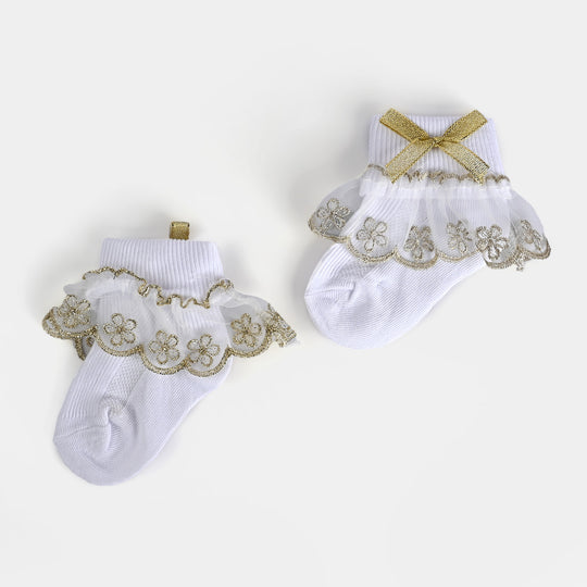 Girls Fashion Frill Socks