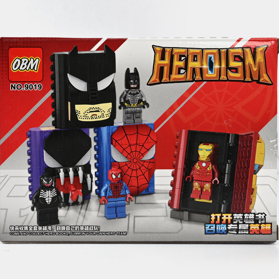 DIY Super Hero Building Blocks Set for Kids