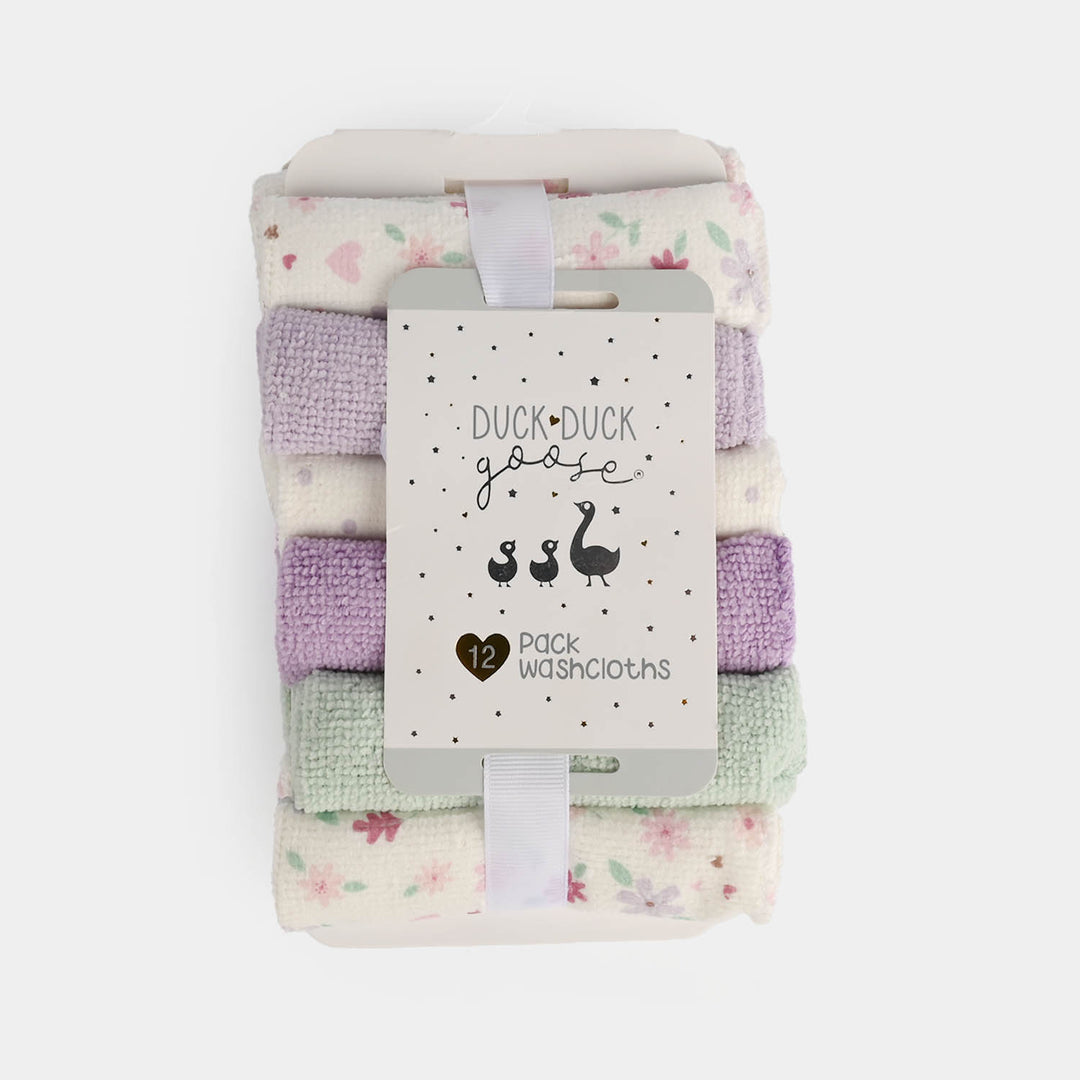Baby Face towels/Washcloths 12Pcs