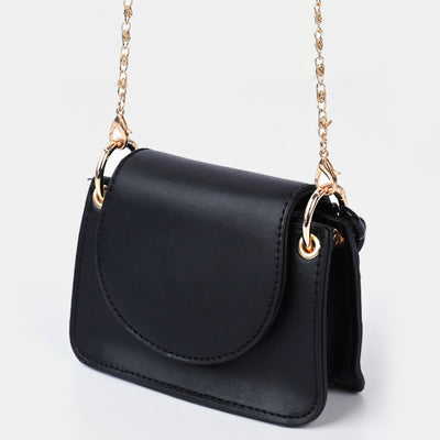 Girls Fancy Hand Bag | BLACK