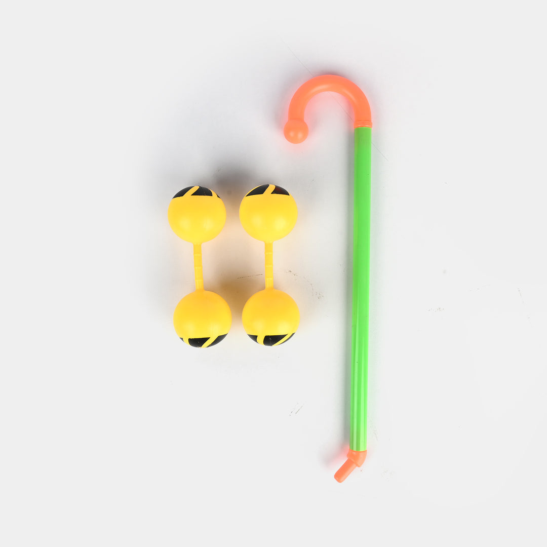 Stacking Ring Tower & Push Toy Set for Babies