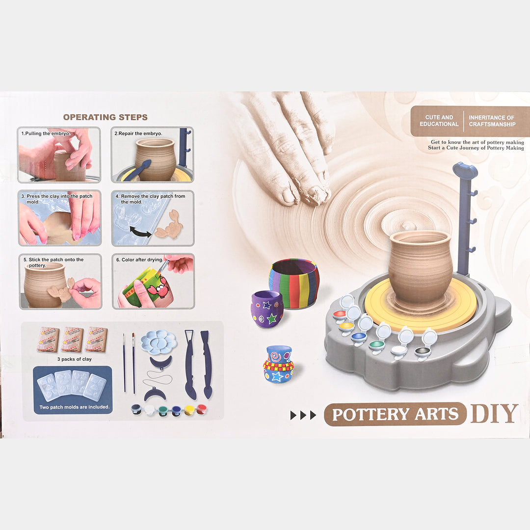 Children’s Pottery Arts DIY Kit